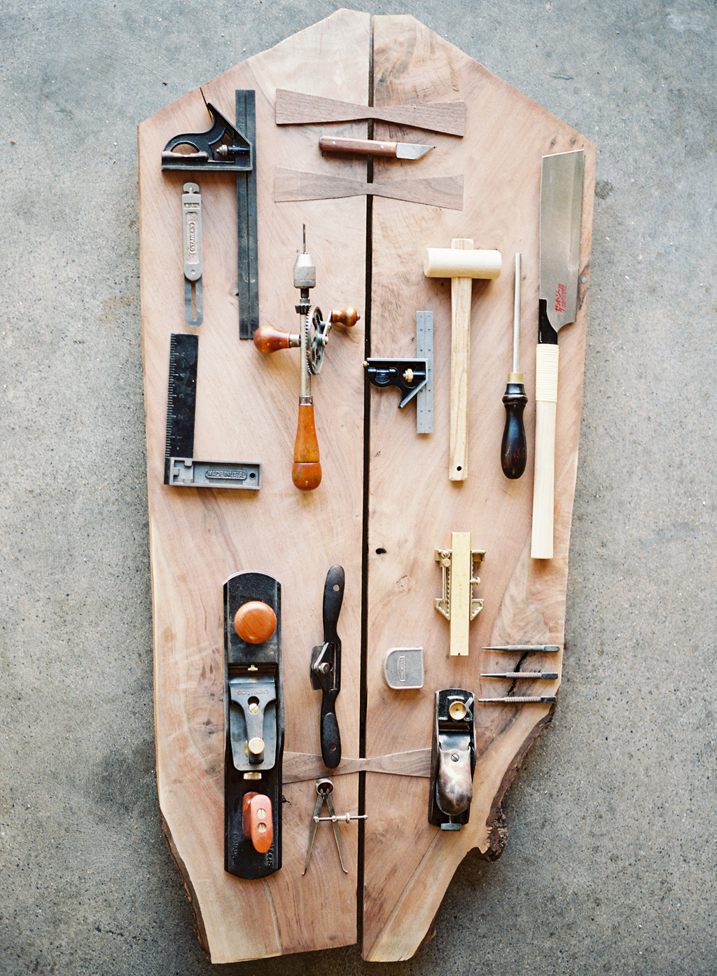 Orange County artisan Sean woolsey's hand tools